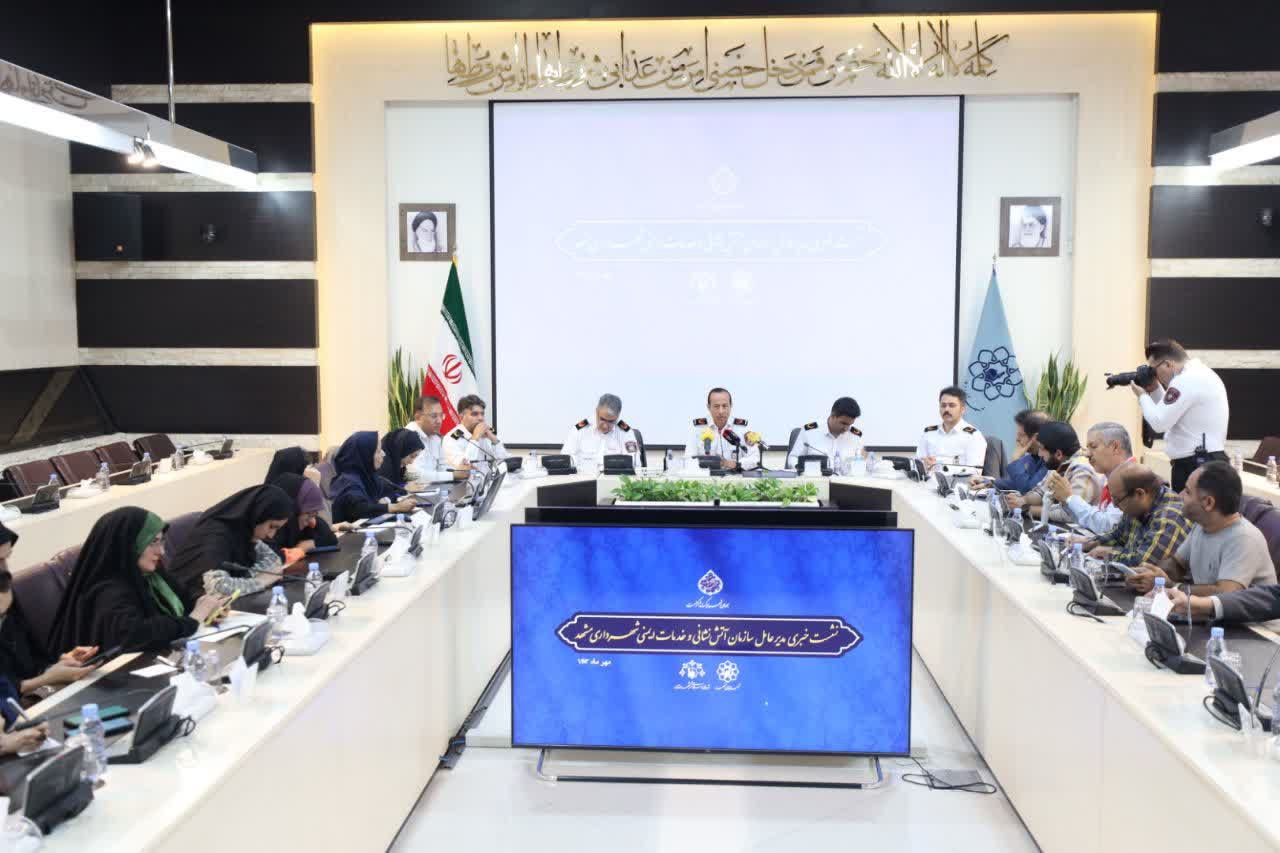 انجام ۱۳ هزار عملیات آتش نشانی مشهد طی ۶ماهه نخست سال جاری/ تنها ۶ درصد تماس‌های آتش‌نشانی منجر به عملیات می‌شود