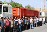 اعتراض رانندگان ناوگان حمل و نقل سنگین