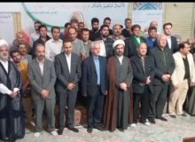 حضور سرپرست دانشگاه پیام نور خراسان رضوی در مراسم تجلیل از کارگران مشهد