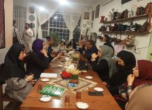 برگزاری نشست صمیمی انجمن ادبی «ظهوری ترشیزی» در کافه ایران با حضور شاعران، نویسندگان و اساتید
